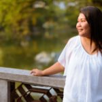 beautiful overweight asian woman relaxing at the p 2025 01 29 04 19 56 utc